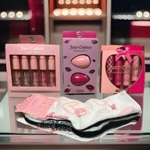 Juicy Couture Lip Balm & Gloss Set - Pink Collection